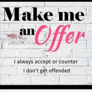 ✨Offers Welcome ✨